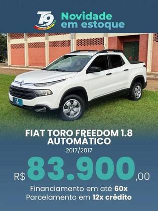 FIAT TORO 1.8 16V EVO FLEX FREEDOM AT6 FIAT TORO 1.8 16V EVO FLEX FREEDOM AT6